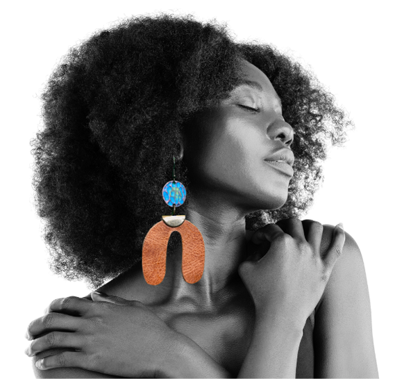 Brown + Teal Sarina
